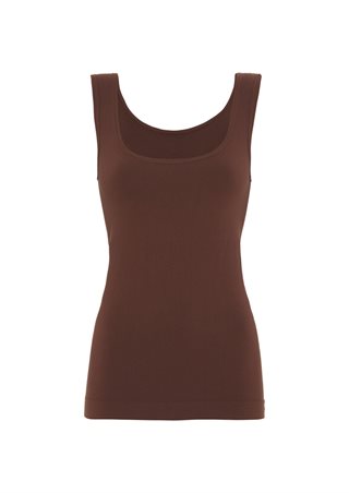 Tim & Simonsen - Ellen Tank Top - Cioccolato